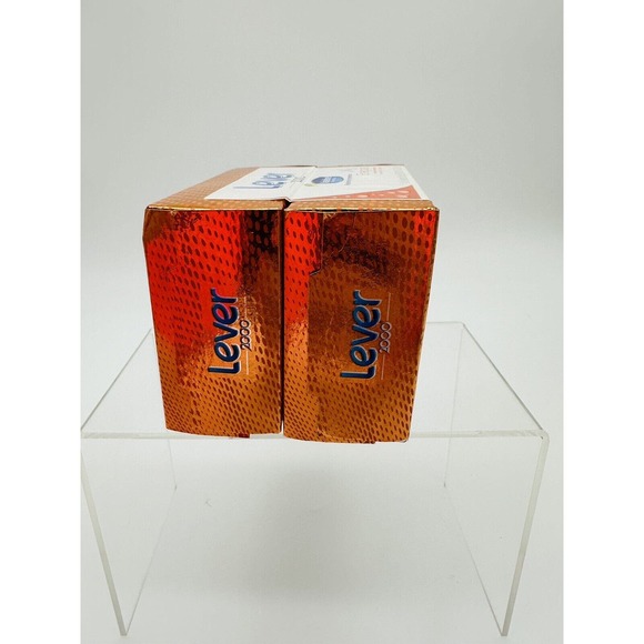 Lever 2000 With Vaseline ENERGIZE 4.5 oz Bar Soap 2 bars Vintage Discontinued - Picture 2 of 5